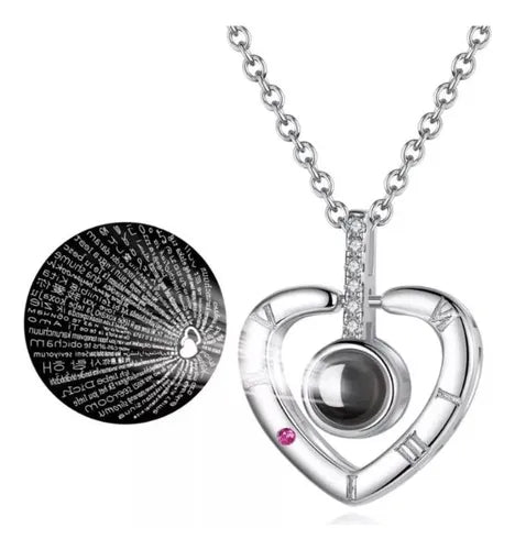 Collar Te Amo - Corazón